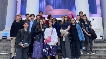 Студенты факультета культурологии посетили Павильон СБЕРа на международной выставке-форум «‎Россия»‎ на ВДНХ